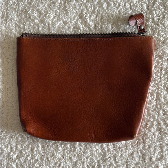 salty swamis brown leather pouch - Picture 1 of 5